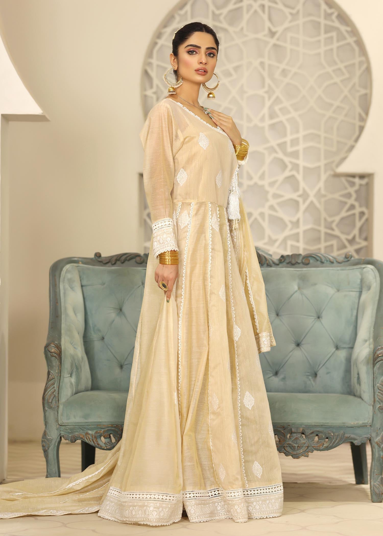 cotton Angrakha in Champagne