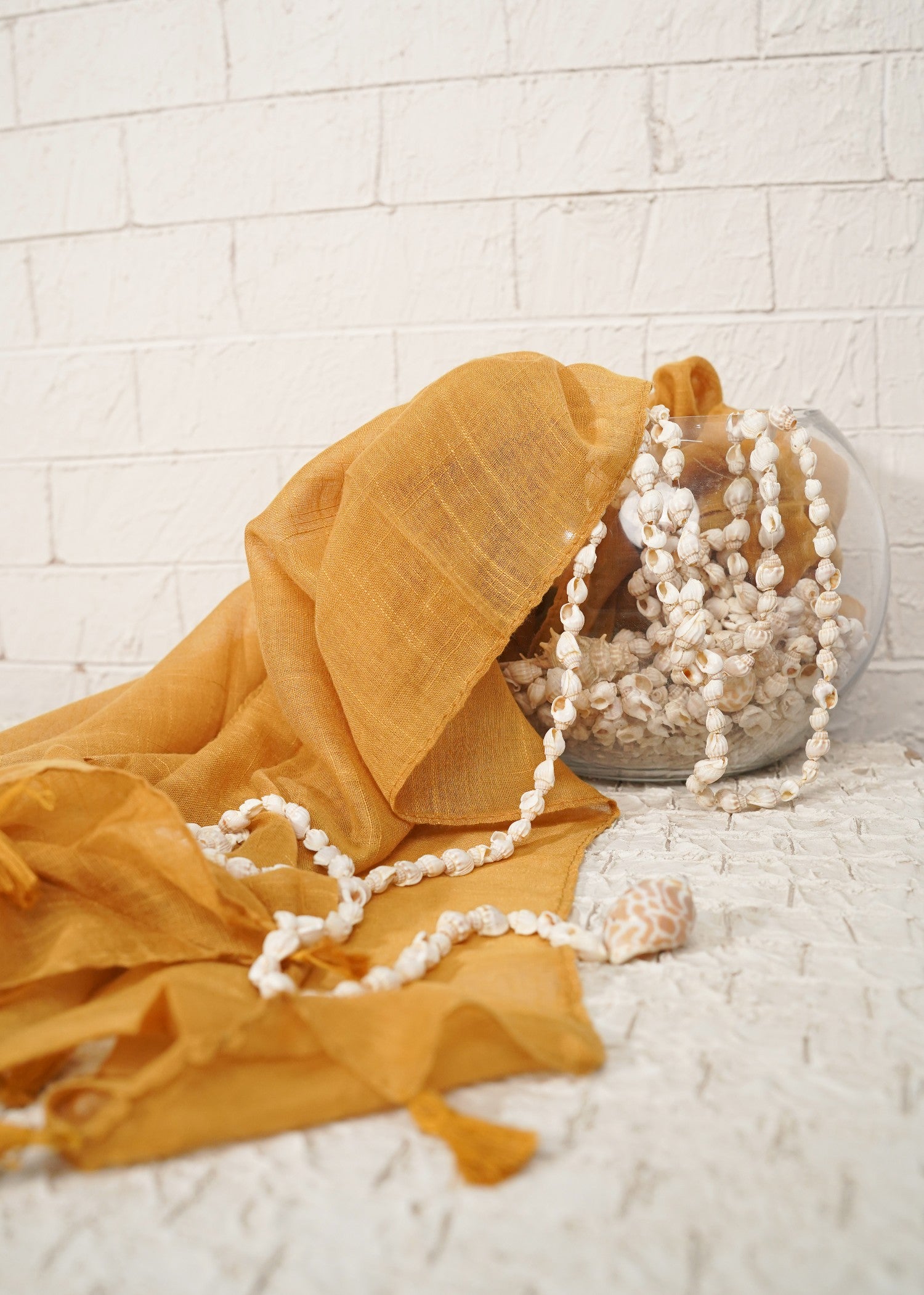 lawn Hijab in Marigold