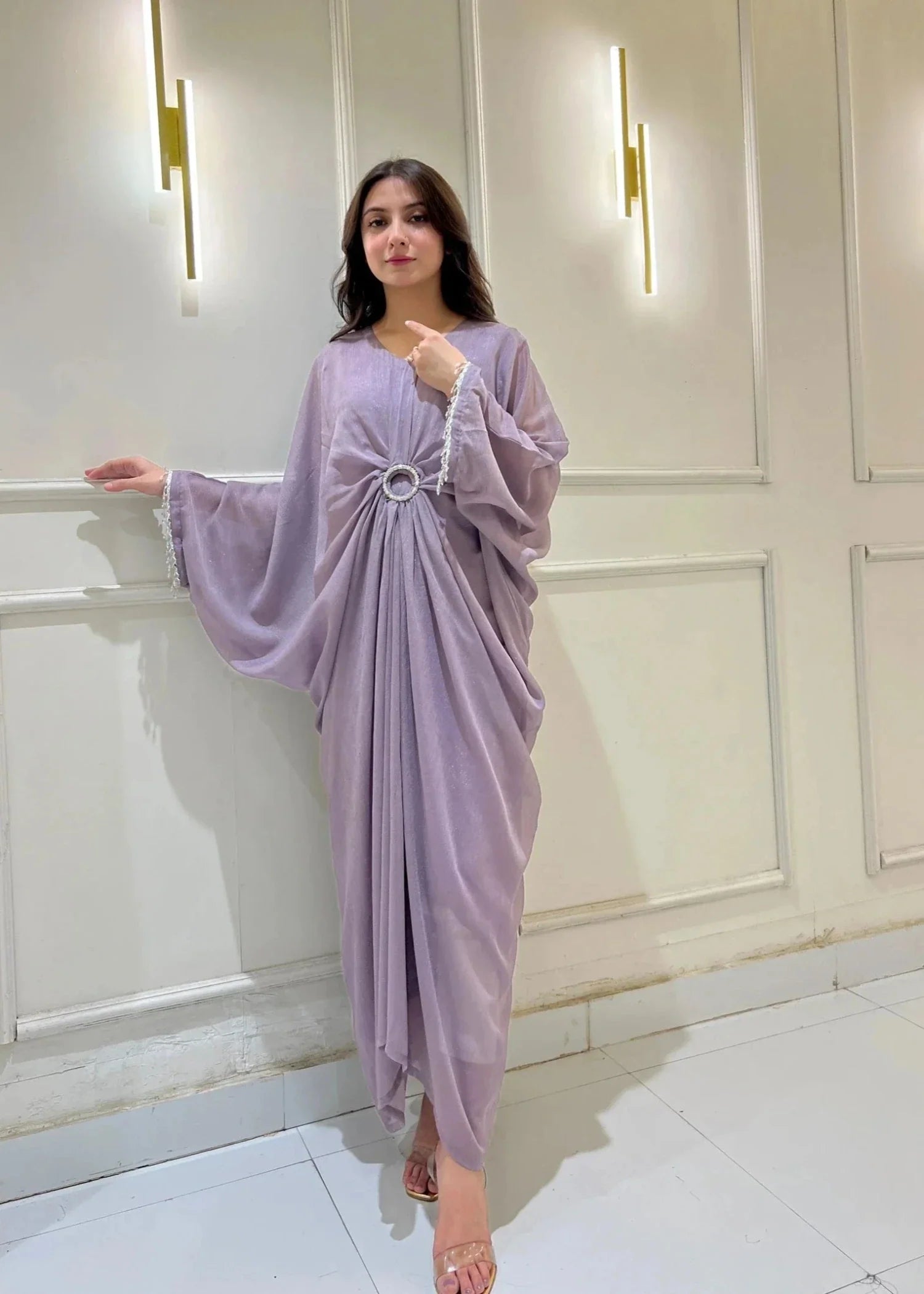 moonlight Kaftan in Lilac
