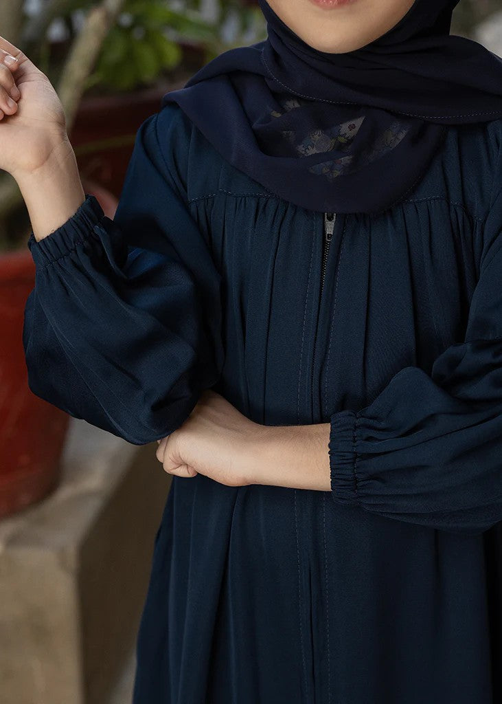 nidha Abaya in Navy blue