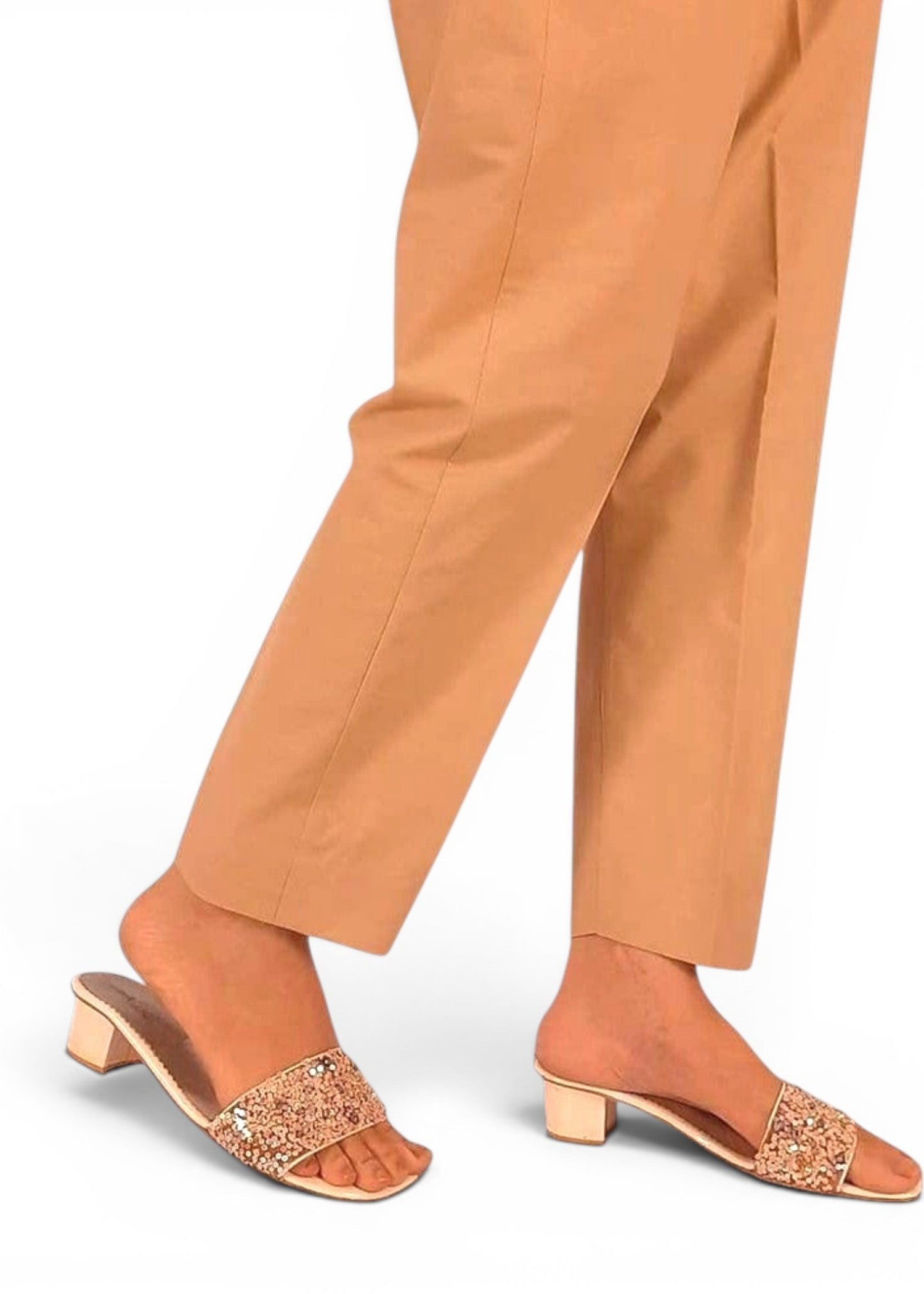 khaddar Trousers in Beige