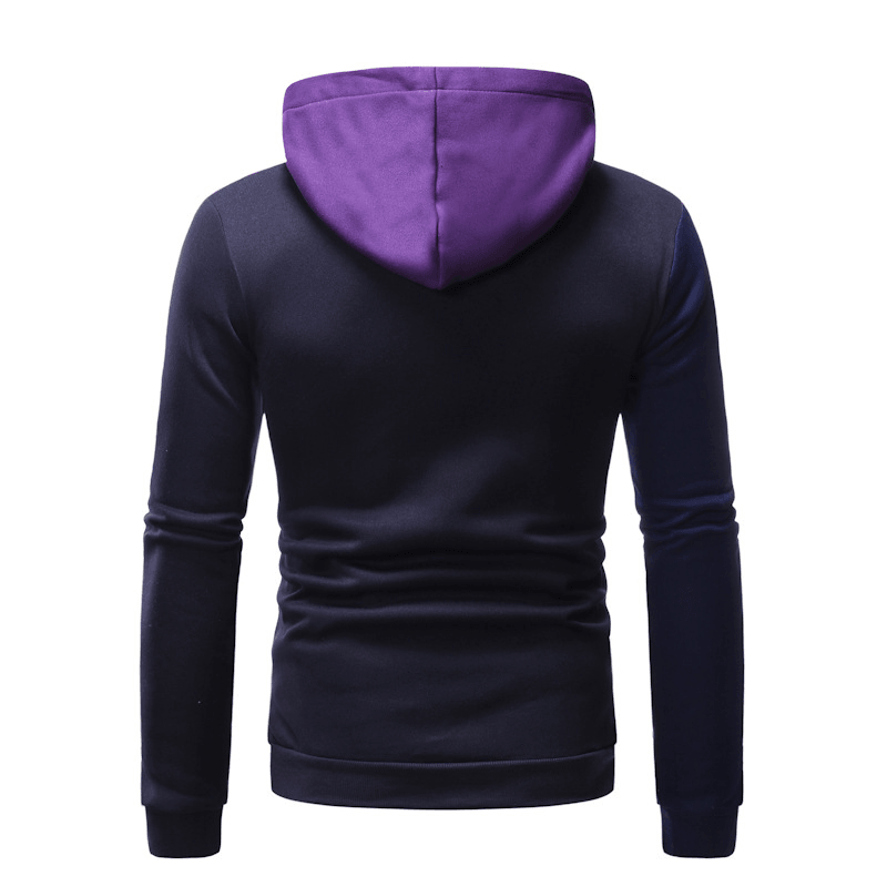 European and American Fashion Casual Personality Contrast Sweater