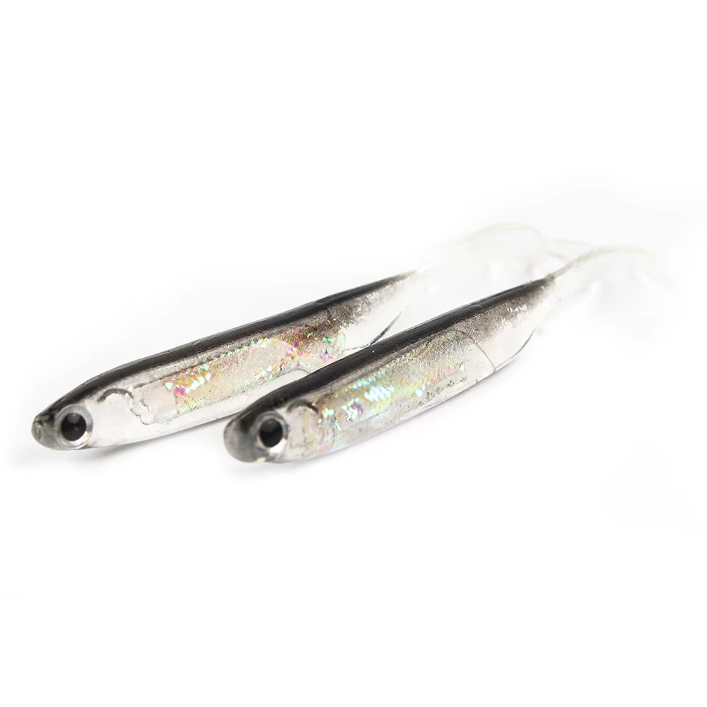 5Pcs/lot Fishing Soft Bait 7CM 7.5CM 1.7G 2.3G 2.7G T Tail fish Fishing Lures Rainbow Color Sequin Swing Fishing - view 5