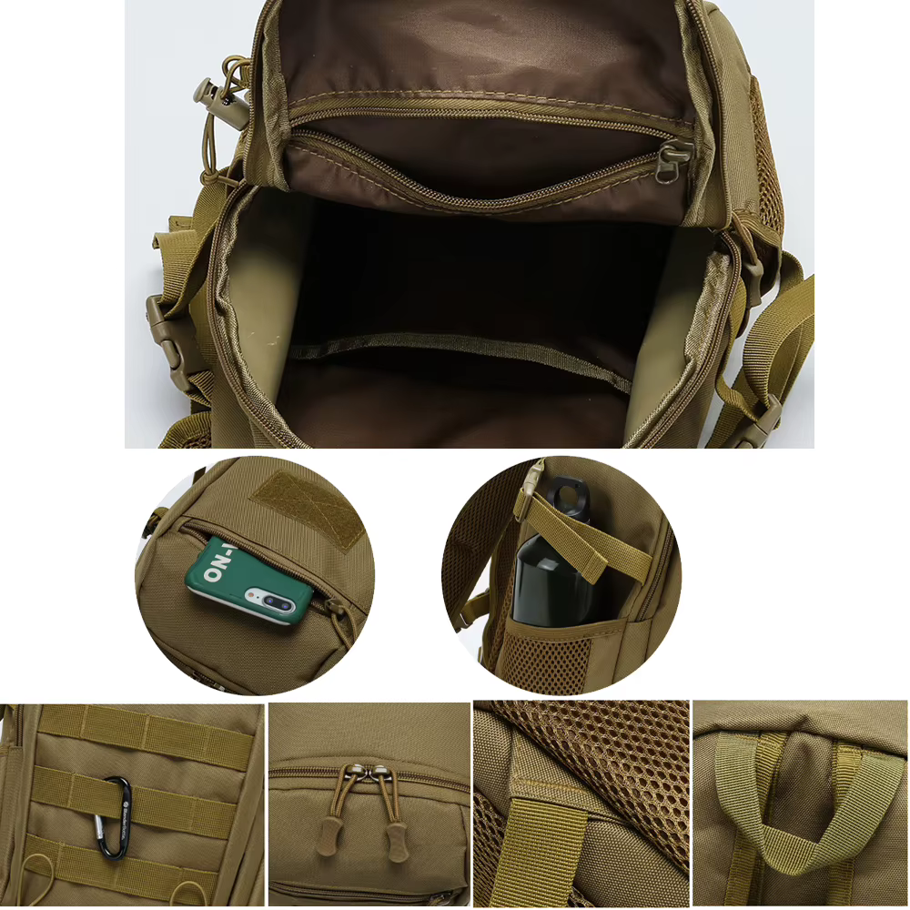 10L/20L Mini Tactical Backpack Travel Outdoor Small Hiking Fishing Hunting Bag Climbing Women Men Rucksack Daypack - view 3