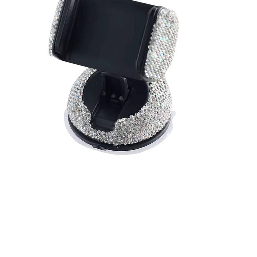 Air Vent Clip Windshield Phone Holder Bling Crystal Phone Holder Dashboard Mounts Crystal Phone Holder Crystal - view 4