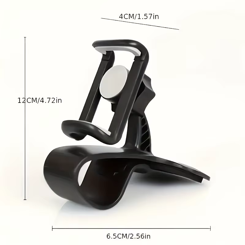 Car Phone Holder, Multifunctional Phone Stand, Rotatable Fixing Device, Applicable GPS Navigation, Car Dashboard - view 2