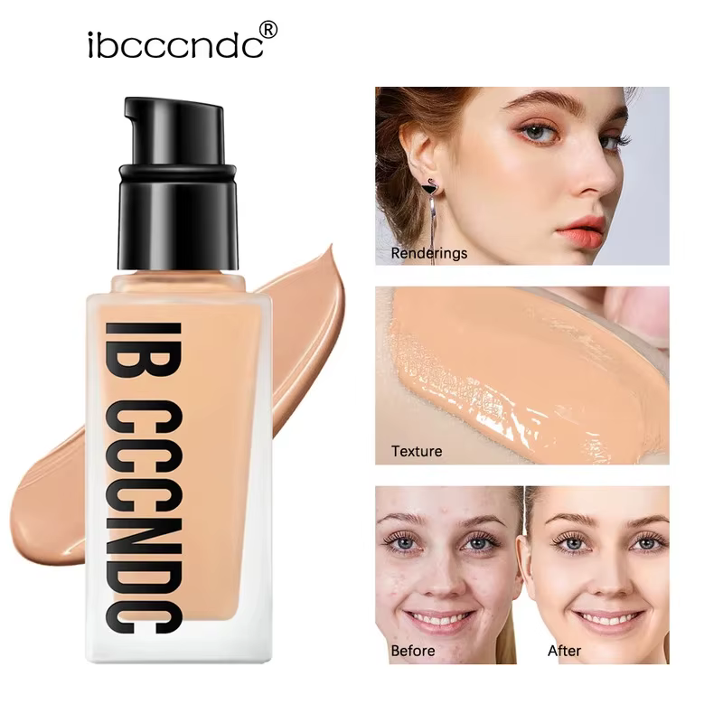 Make Up Foundation Cream for Face High Coverage Foundation Foundations Makeup Waterproof Korean Makeup Base Cosmetic - view 4