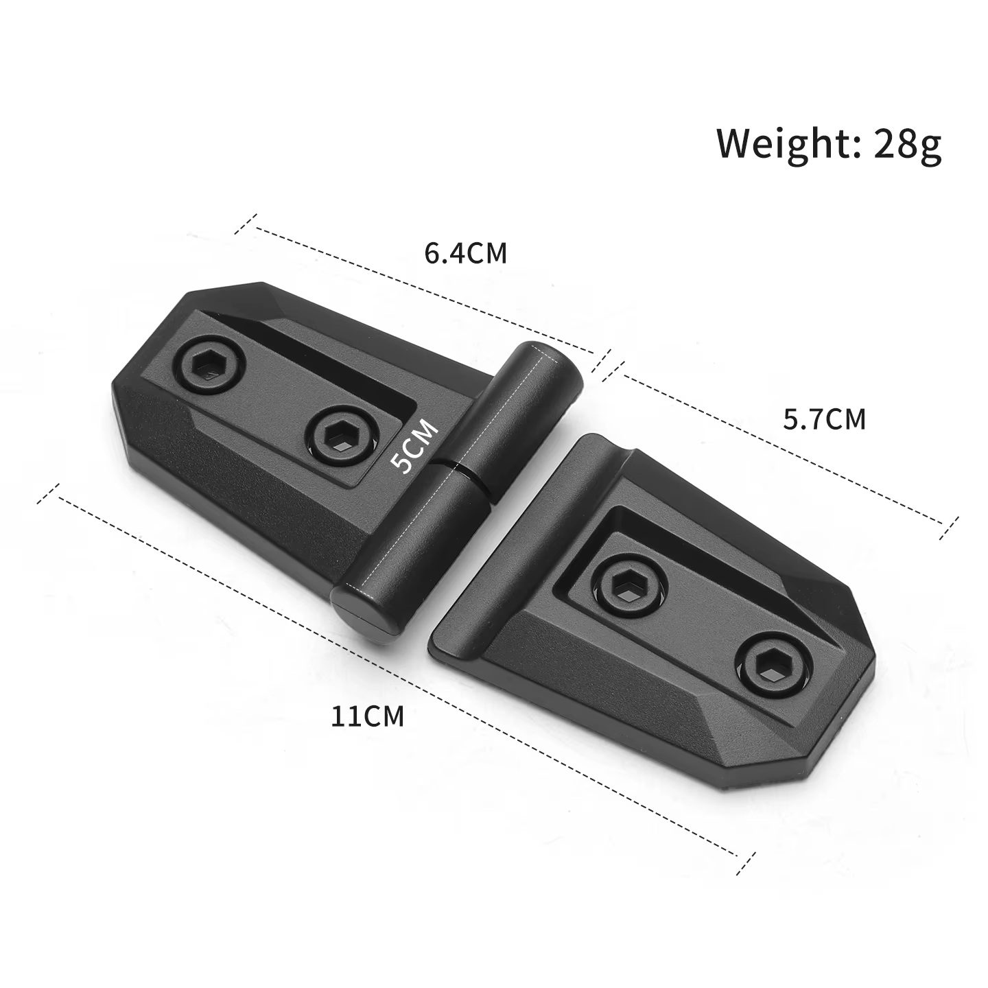 New Car Exterior Decoration Modified Door, Tailgate & Hood Hinge Decorative Sticker Accessories - view 6