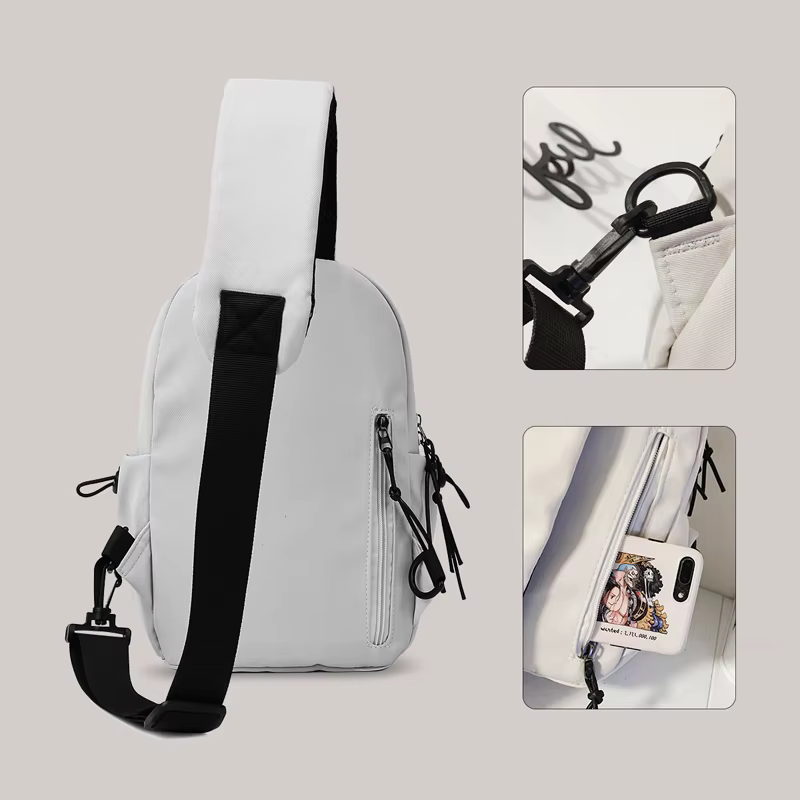 Crossbody Bag Men's Single Shoulder Small Backpack Chest Bag Women's Cycling Sports Mountain Climbing Boys Tablet - view 2