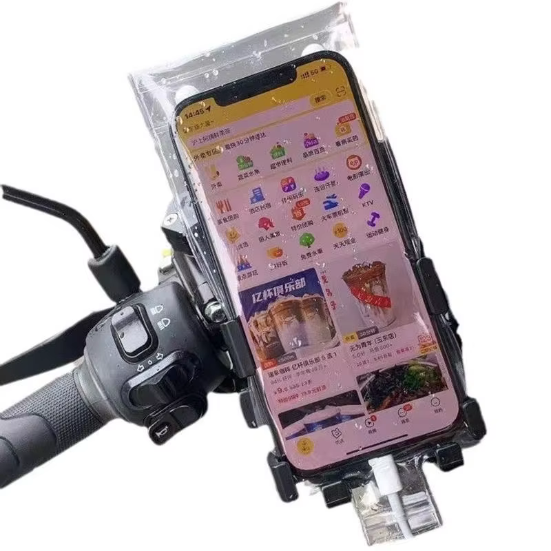 Waterproof Transparent Mobile Phone Cases Portable Mobile Phone Protector Pouch Bag For Cycling Swimming Cellphone - view 3