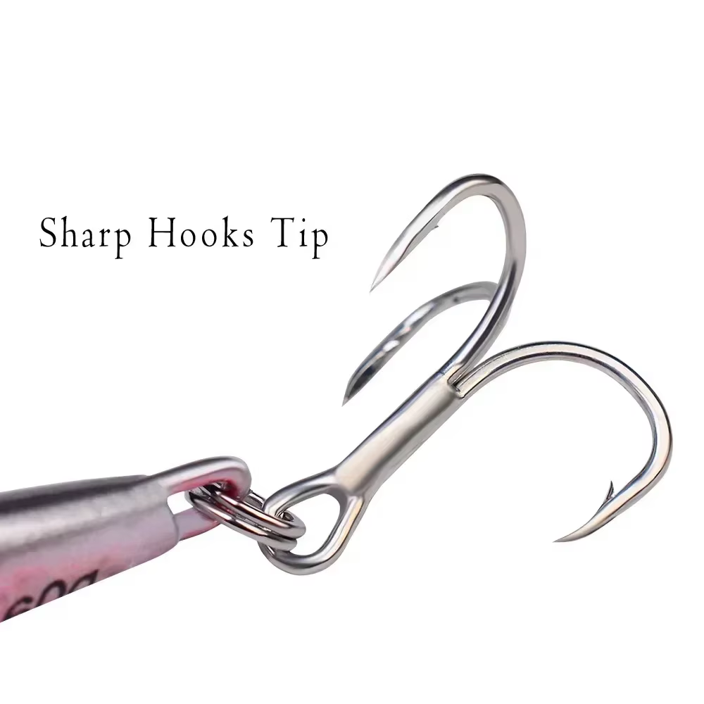 Fishing Lure Trolling Artificial Hard Bait Bass Casting Jigging Fish Lure Sinking Spoon Tackle Metal Jig - view 5