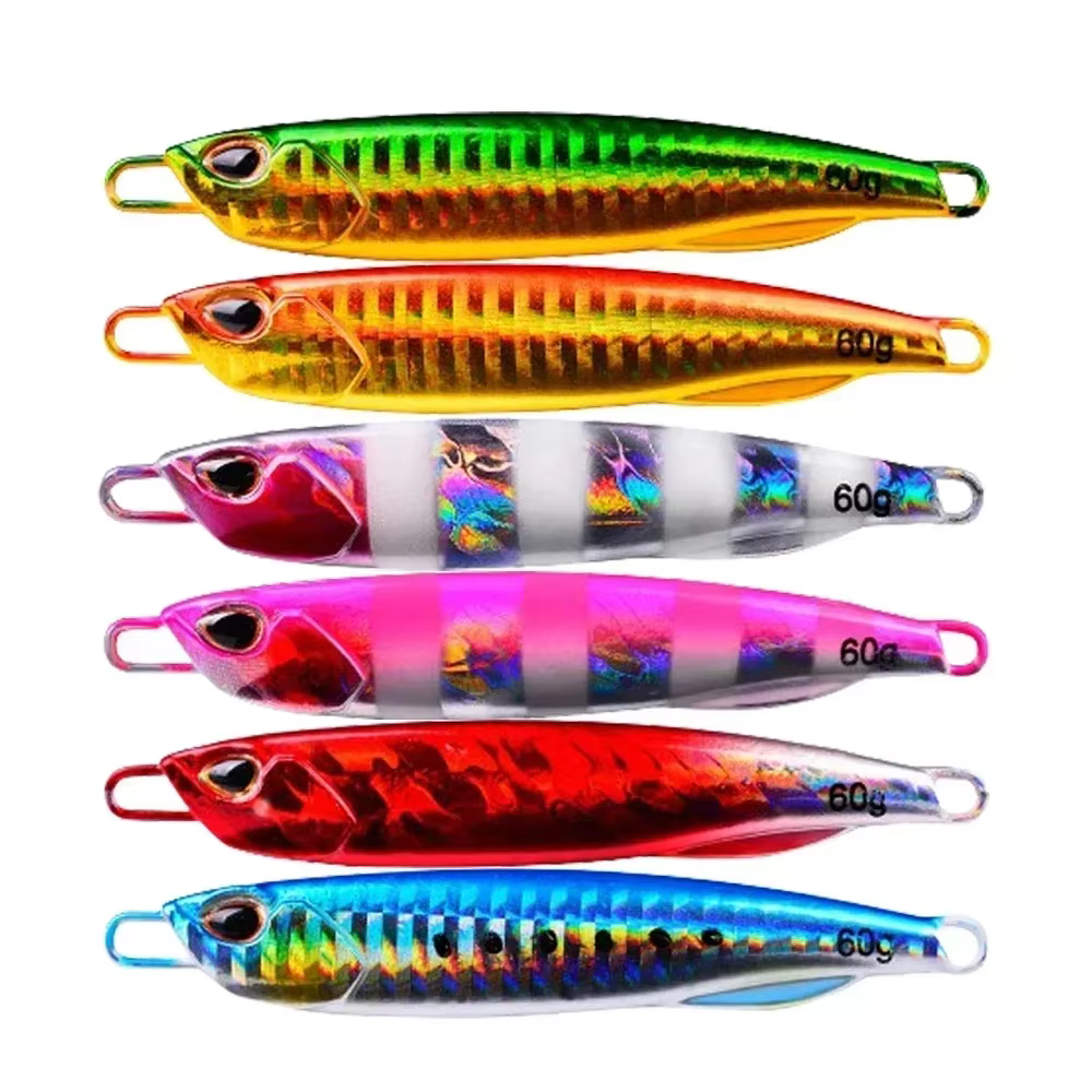 Fishing Lure Trolling Artificial Hard Bait Bass Casting Jigging Fish Lure Sinking Spoon Tackle Metal Jig - view 2