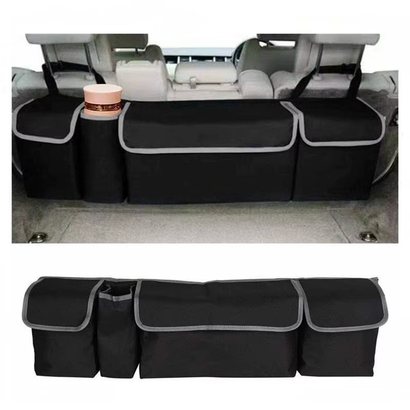 Large Car Boot Pocket Storage Bag Organiser Back Seat Hanger Tidy Hanging Pouch - view 2