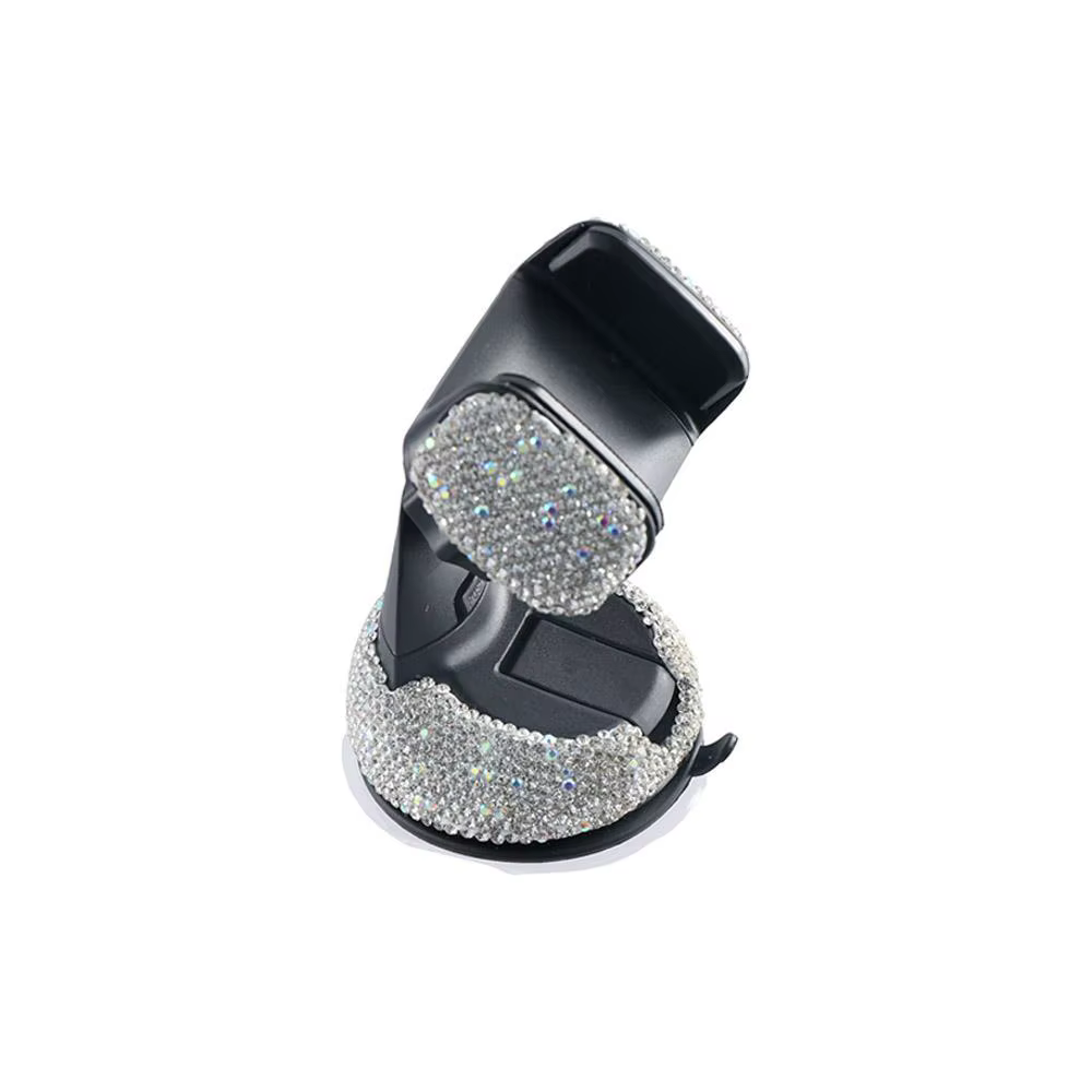Air Vent Clip Windshield Phone Holder Bling Crystal Phone Holder Dashboard Mounts Crystal Phone Holder Crystal