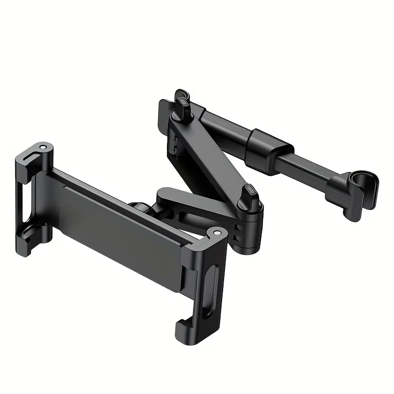 Car Tablet Holder, Headrest Mount Adjustable Stand Cradle Compatible With 5" To 12.9" Cell Phones And Tablets - view 2