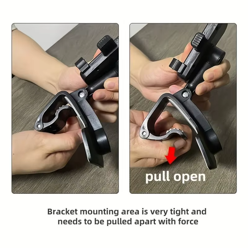 Universal Multi-Function Car Mobile Phone Holder Dashboard GPS Mobile Phone Holder Clip 360 Degree Rotatable Car - view 3
