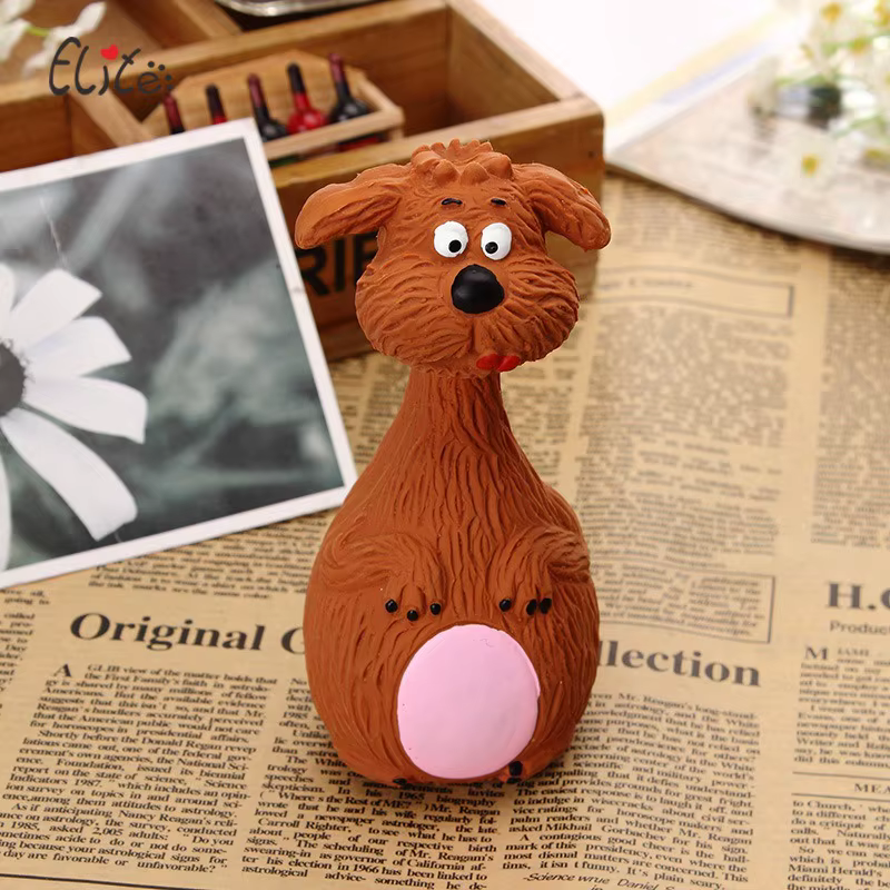 Dog Voice Toy Cartoon Shape Teddy Fadou Teeth Grinding Cleaning Plaything Rubber Anti Bite Training Pets Dogs Toys Pet - view 5
