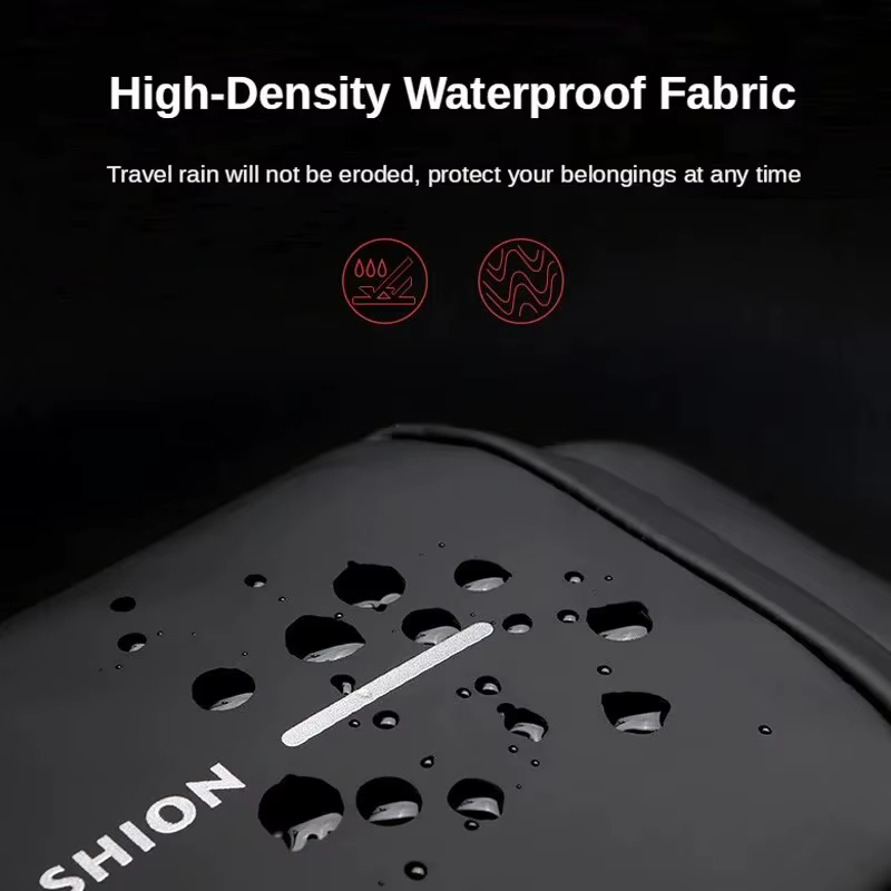 New Brand Designer Men Crossbody Bag PU Leather Classic Anti-Theft Shoulder Bag Chest Bag Multifunctional for Men - view 4