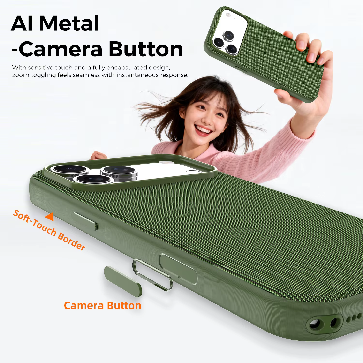 Original Technology Woven Animation Phone Case For IPhone 17 16 15 14 13 Pro Max For Magsafe Magnetic TechWoven - view 5