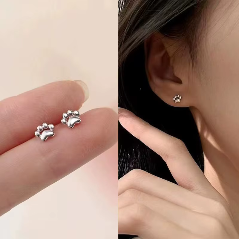 Trendy Mini Rhinestones Stud Earrings for Women Girls Daily Jewelry Cute Round Geometry Small Earrings Accessories - view 6