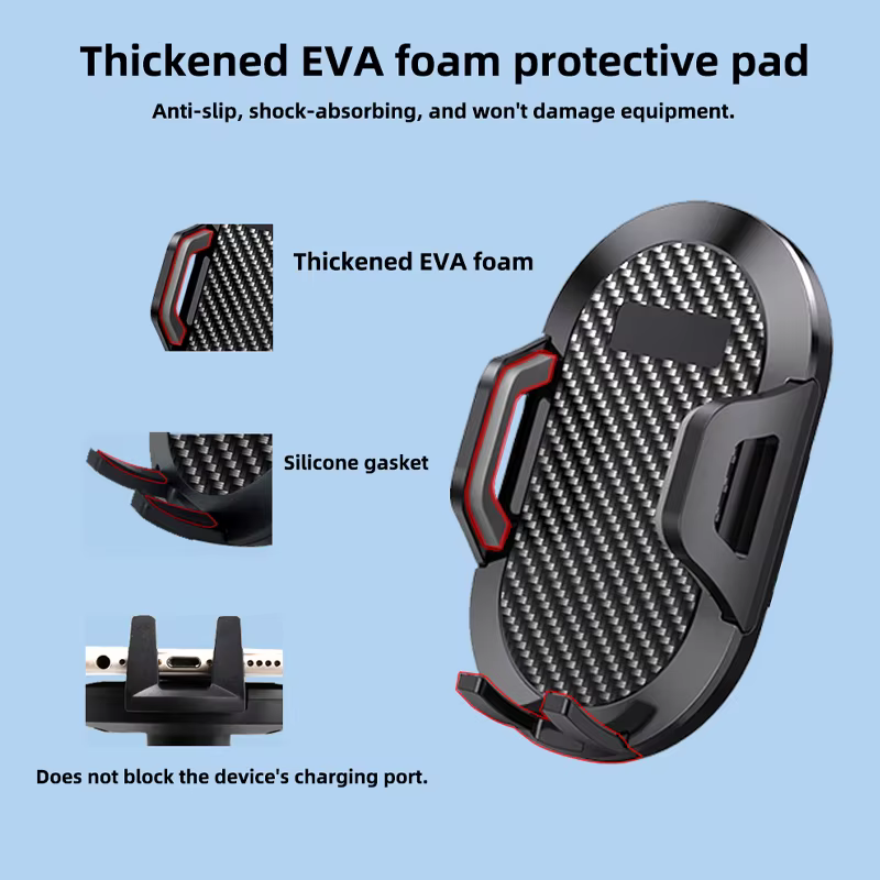 Car Mount Accessories Universal Rotatable Car Phone Holder Parts Compatible with Devices 5-9cm in Width For 17mm Ball - view 5
