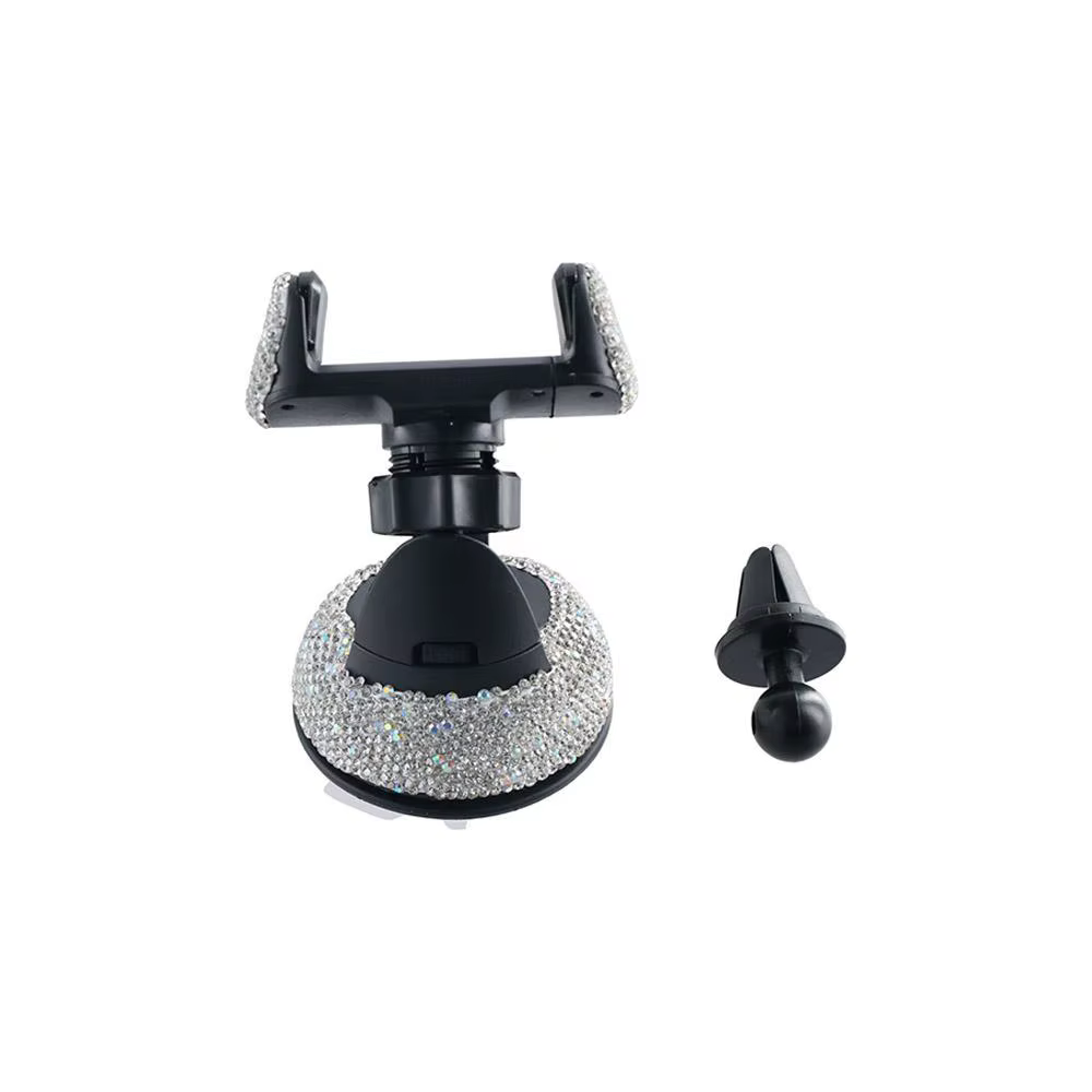 Air Vent Clip Windshield Phone Holder Bling Crystal Phone Holder Dashboard Mounts Crystal Phone Holder Crystal - view 6
