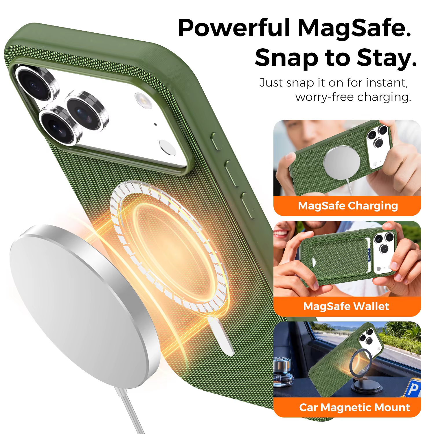Original Technology Woven Animation Phone Case For IPhone 17 16 15 14 13 Pro Max For Magsafe Magnetic TechWoven - view 6