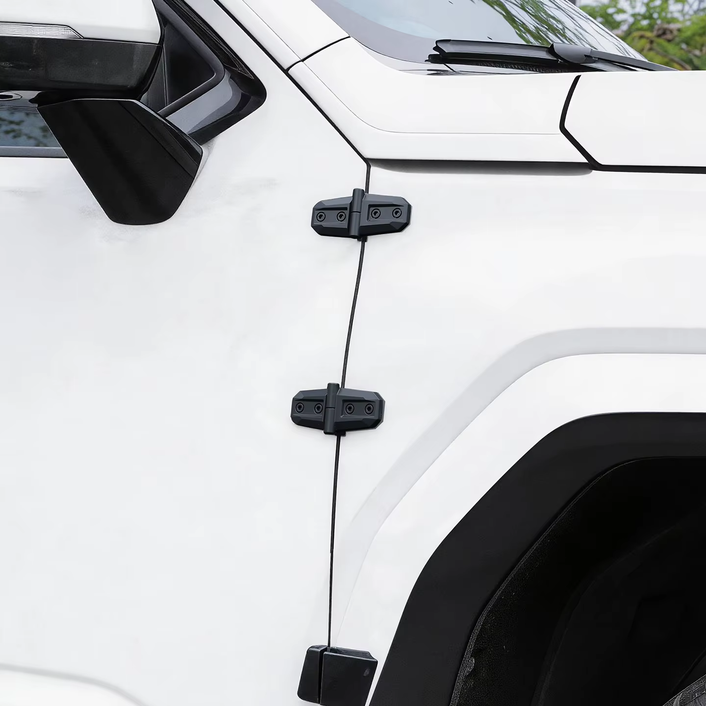 New Car Exterior Decoration Modified Door, Tailgate & Hood Hinge Decorative Sticker Accessories - view 4