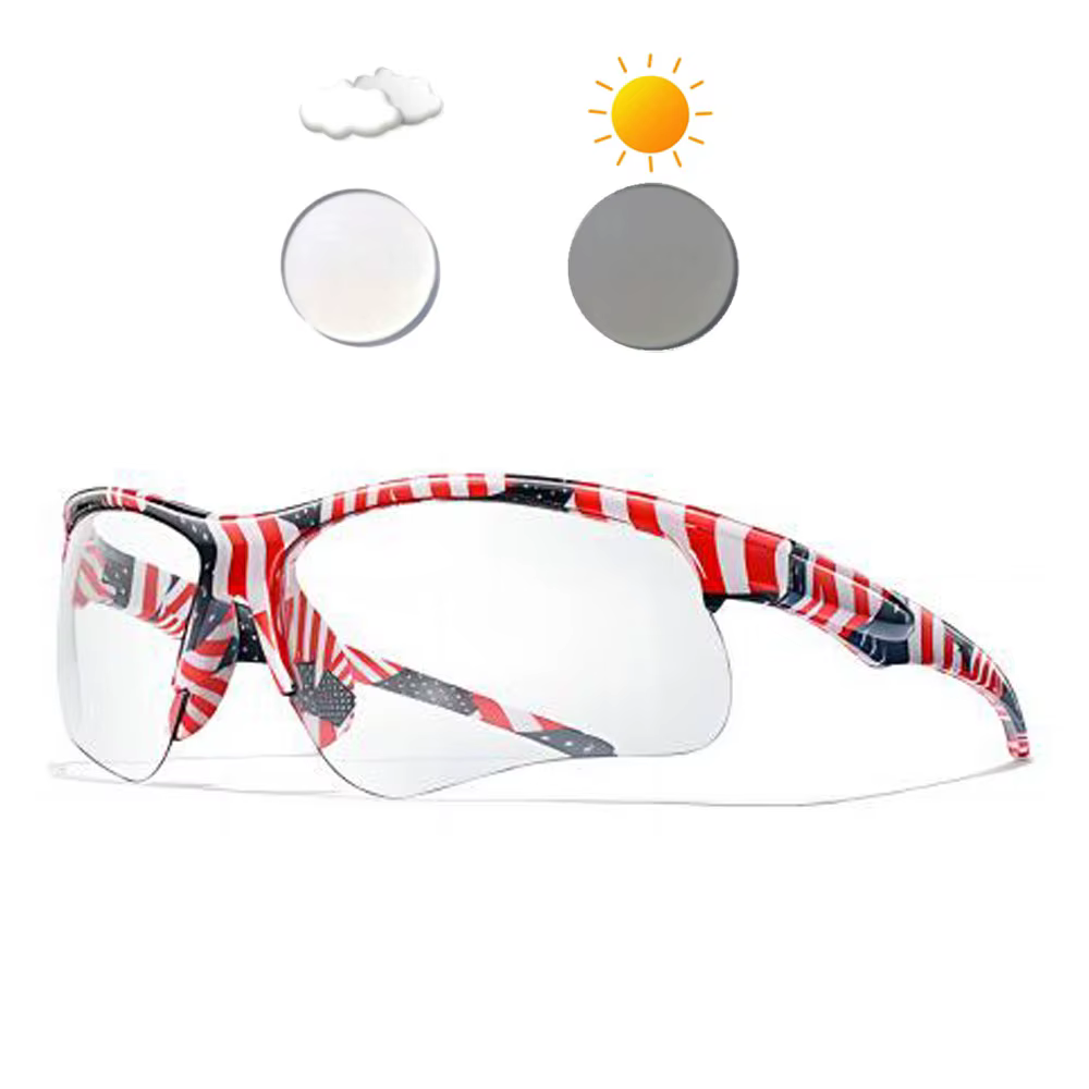 New Photochromic Cycling Sunglasses Men Women Outdoor Mtb Bicycle Sun Glasses Running Eyewear Sports Bike Windproof - view 6