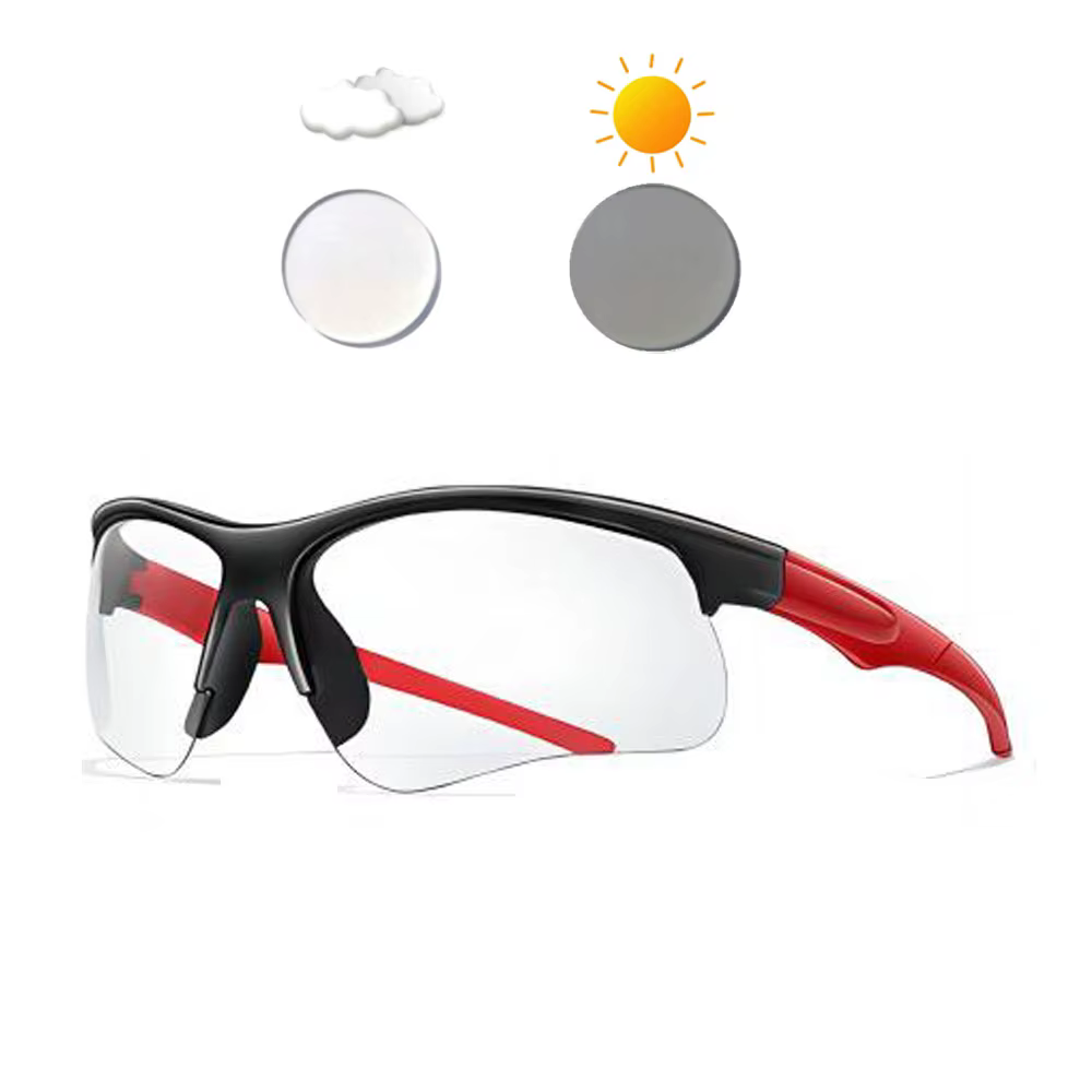 New Photochromic Cycling Sunglasses Men Women Outdoor Mtb Bicycle Sun Glasses Running Eyewear Sports Bike Windproof - view 3