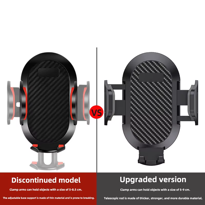 Car Mount Accessories Universal Rotatable Car Phone Holder Parts Compatible with Devices 5-9cm in Width For 17mm Ball - view 3