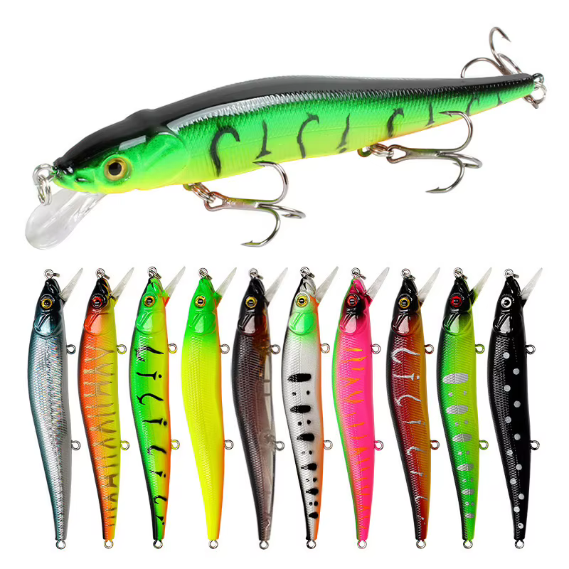 Fishing Lure 11.5cm/14g Artificial Bionic Swing Hard Bait Tackle 3D Eyes Hook Wobbler Carp Fishing Pesca for Bass Pike - view 4