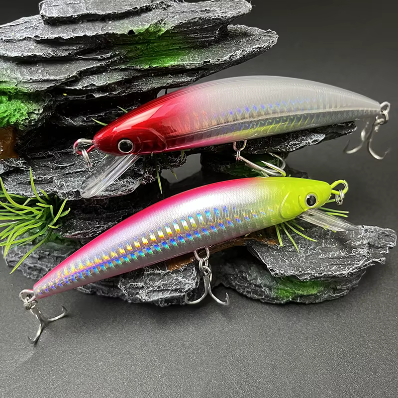 40g 120mm Heavy Sinking Minnow Lures Long Casting Artificial Hard Baits Seabass Trout Swimbait Pesca Wobbler Fishing - view 4
