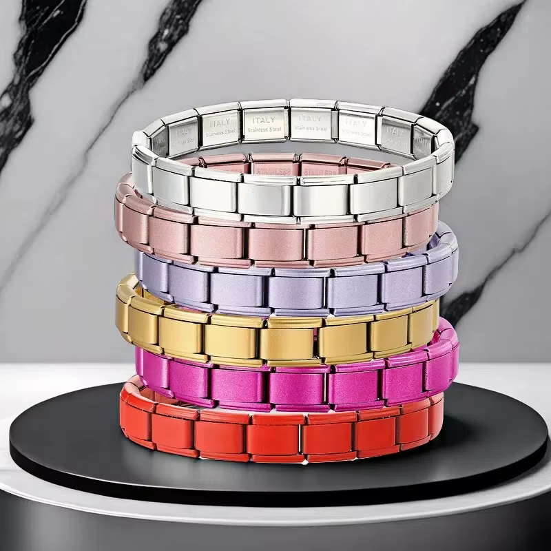 Italian Charm Bracelets For Woman Men Daily Party Holiday Gift Stainle - charm bracelet kit at ShoplyHub