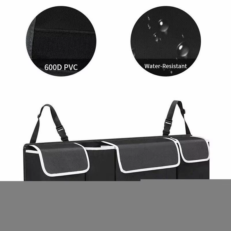 Large Car Boot Pocket Storage Bag Organiser Back Seat Hanger Tidy Hanging Pouch - view 5