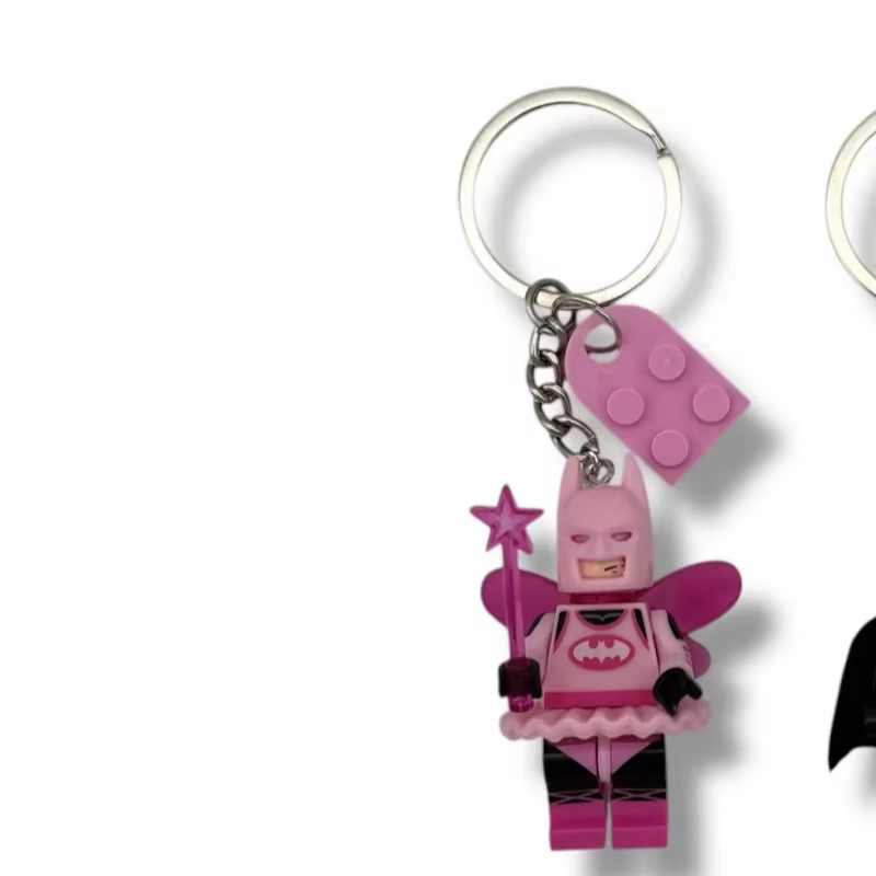 mini figure Keychain,keyring, backpack charm kawaii gift for her unique character small maching keychain handmade Y2k - view 3