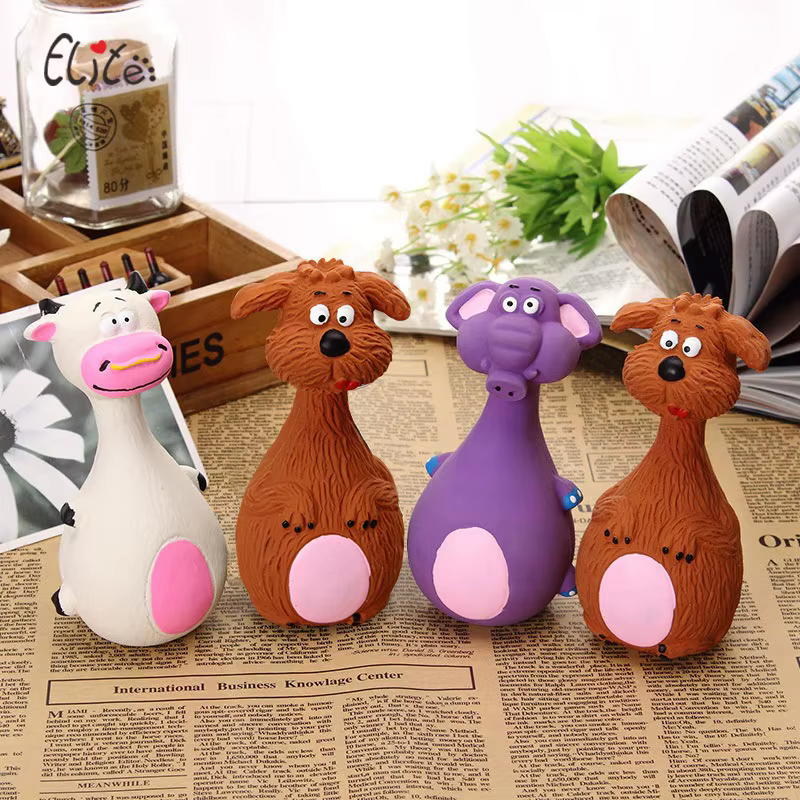 Dog Voice Toy Cartoon Shape Teddy Fadou Teeth Grinding Cleaning Plaything Rubber Anti Bite Training Pets Dogs Toys Pet - view 4