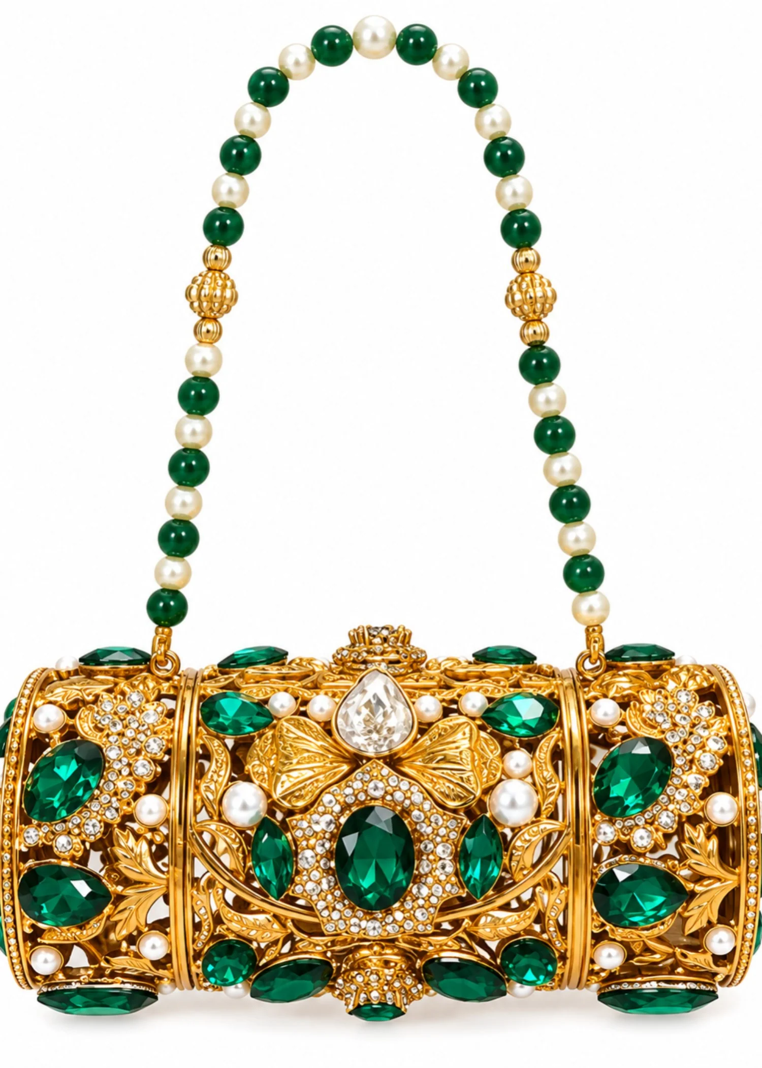 Clutch in Gold Color by - Trendy Women Clutch AWD2942