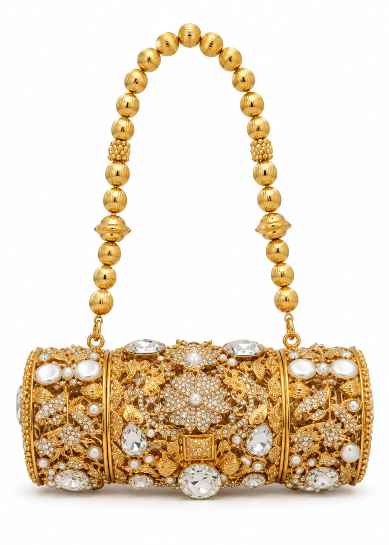 Clutch in Gold Color by - Trendy Women Clutch JRS0151