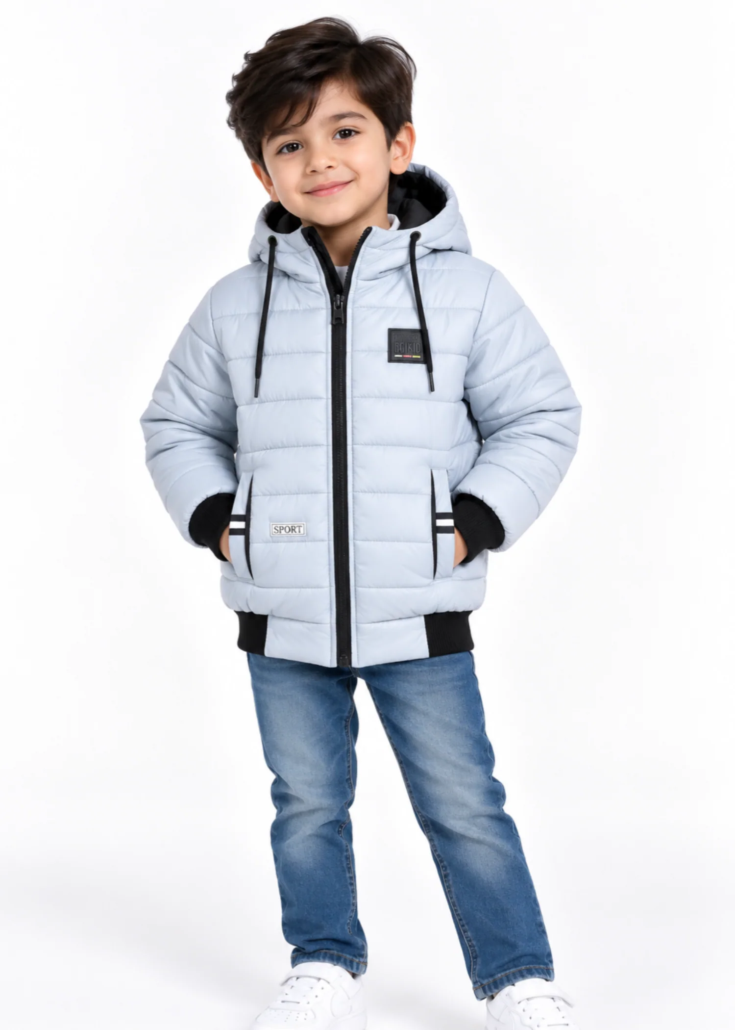 parachute Jacket in Platinum
