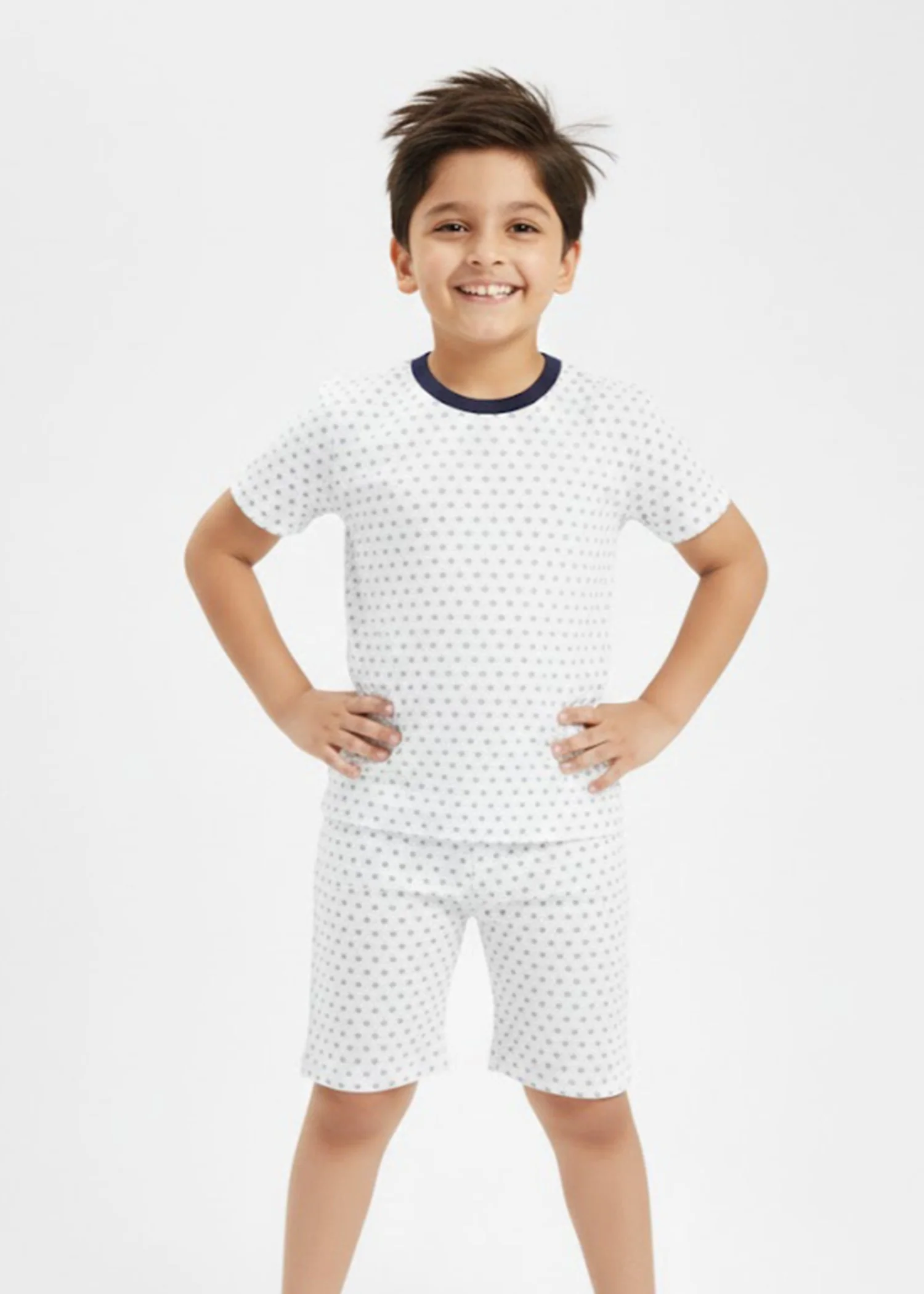 cotton T Shirt in White