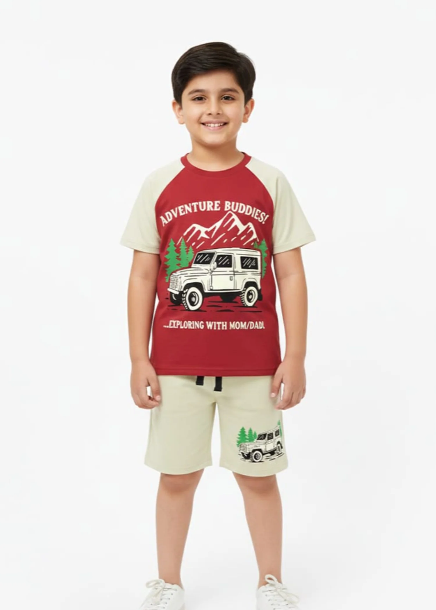 cotton T Shirt in Multi