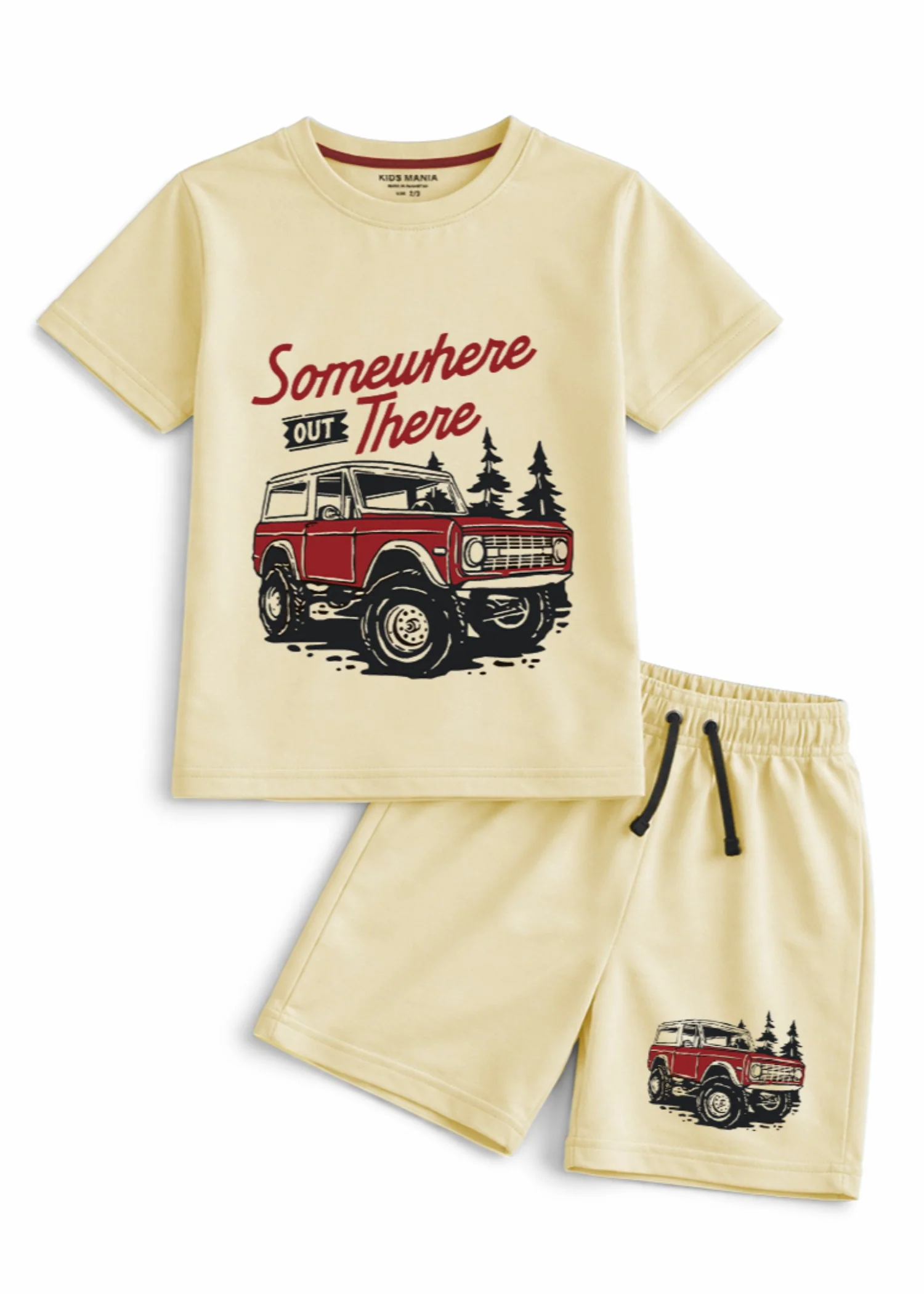 cotton T Shirt in Pale yellow