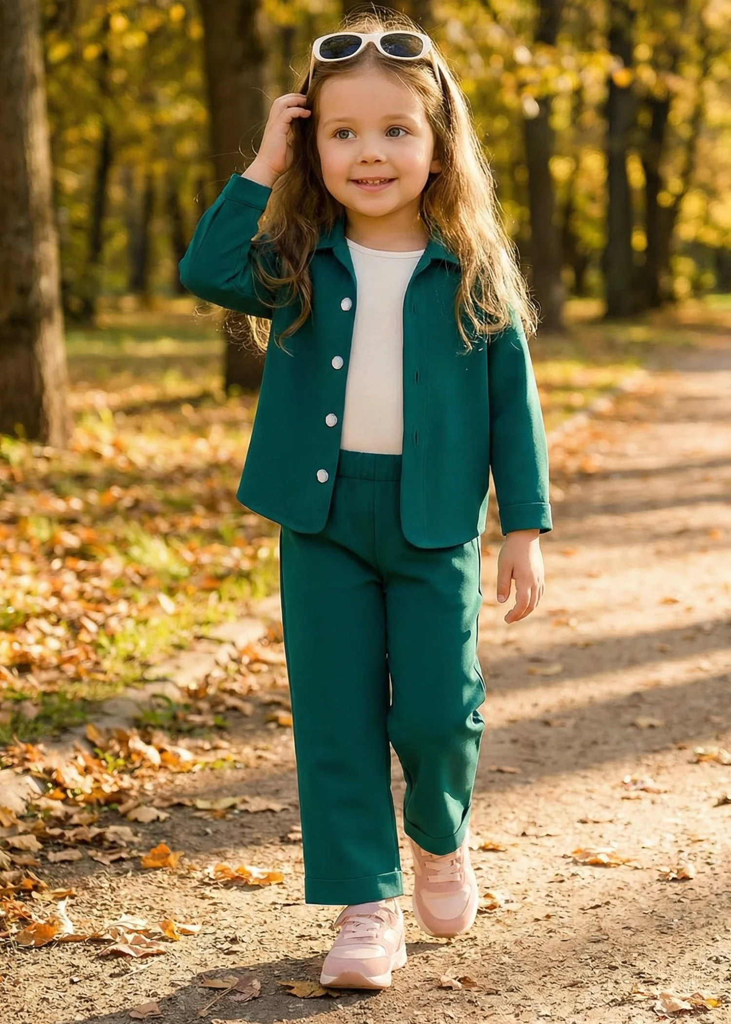 Co Ord Sets in Emerald green