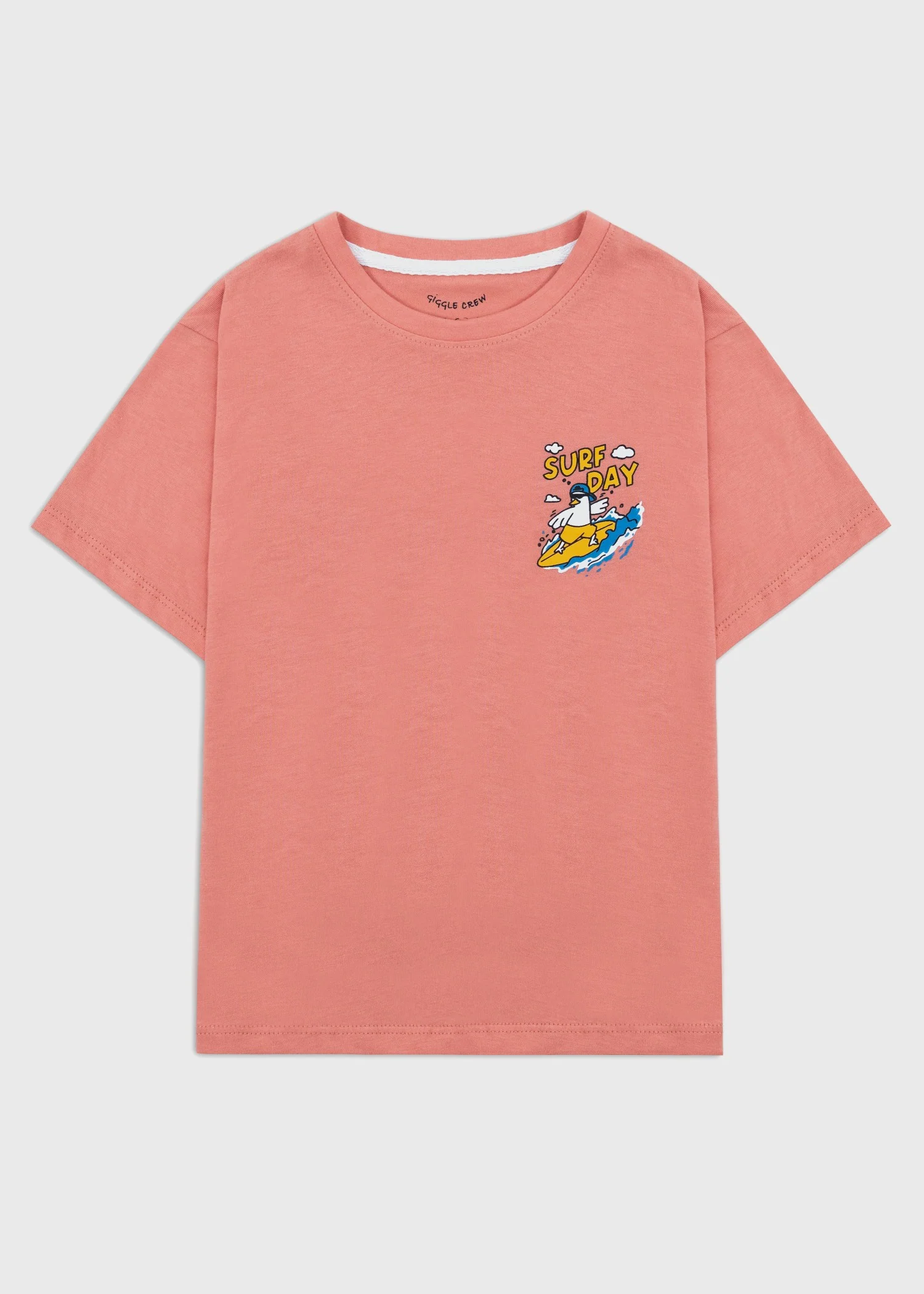 cotton T Shirt in Pink