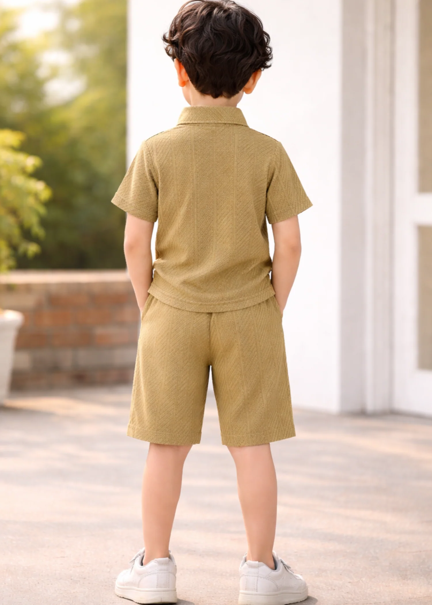 Co ord Sets in Camel brown