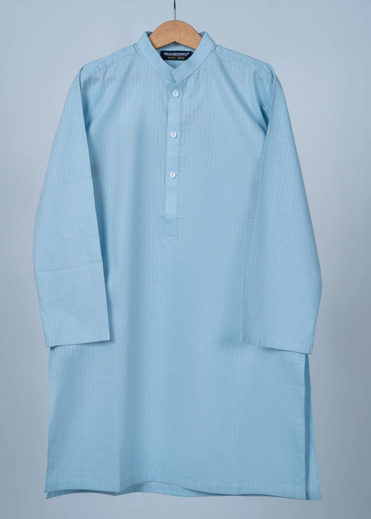 cotton Kurta in Sky