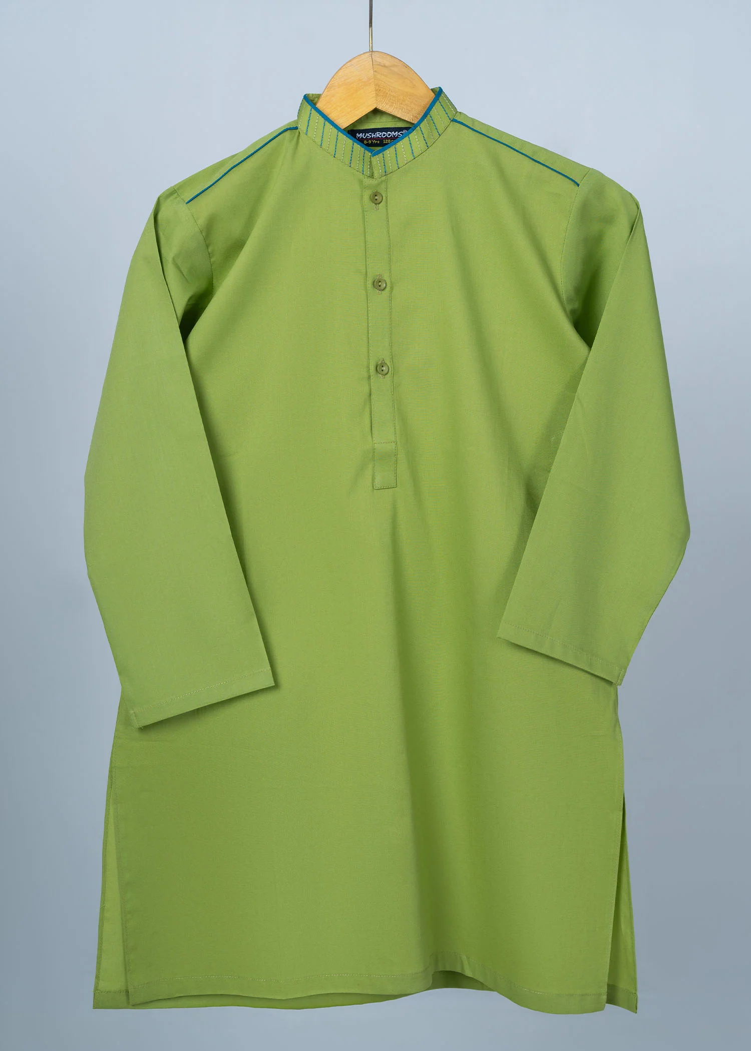 cotton Kurta in Olive green