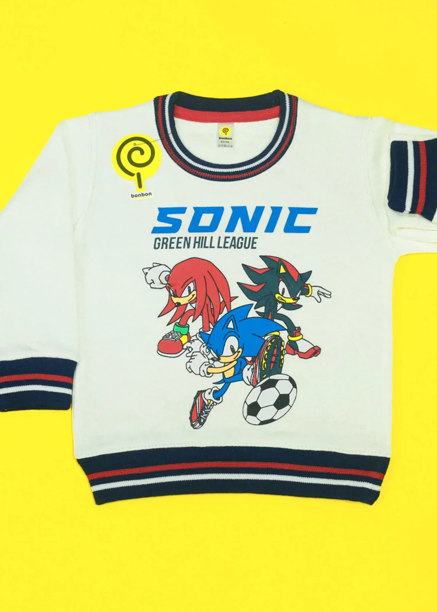 fleece Sweatshirt in Cotton