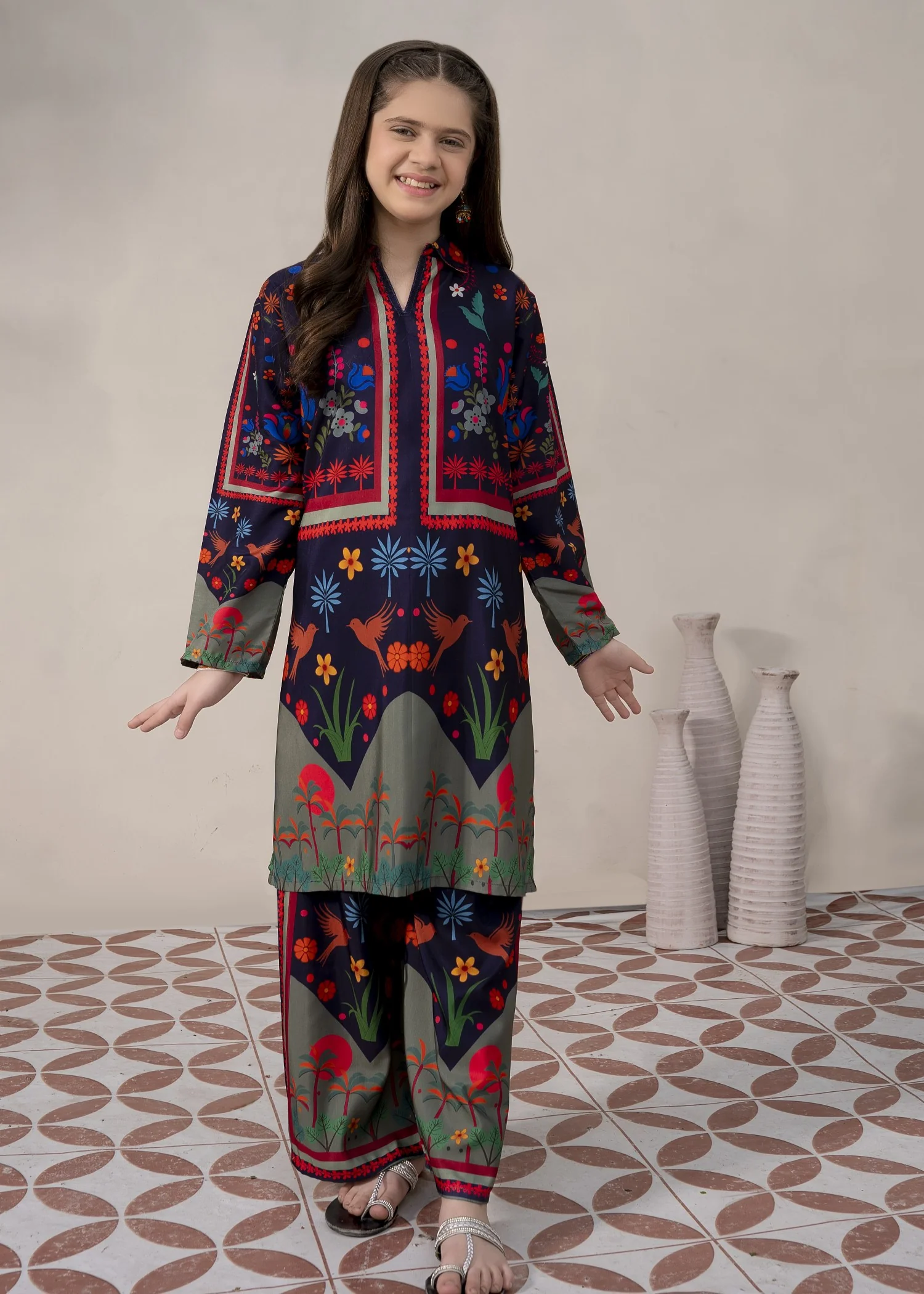 Co Ord Sets in Navy blue